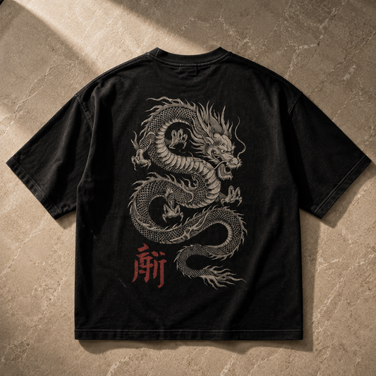 ASCEND — Box Cut Oversized Tee 240GSM