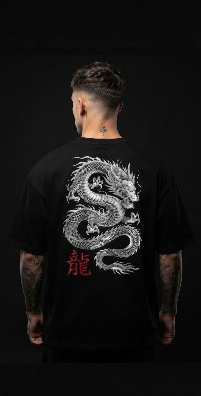 ASCEND — Box Cut Oversized Tee 240GSM