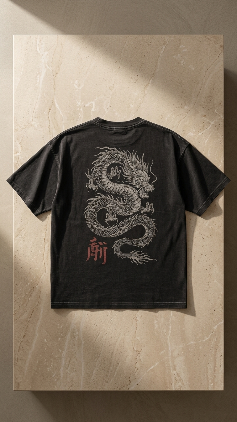 ASCEND — Box Cut Oversized Tee 240GSM
