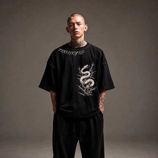 ASCEND —  Box Cut Oversized Tee 240GSM