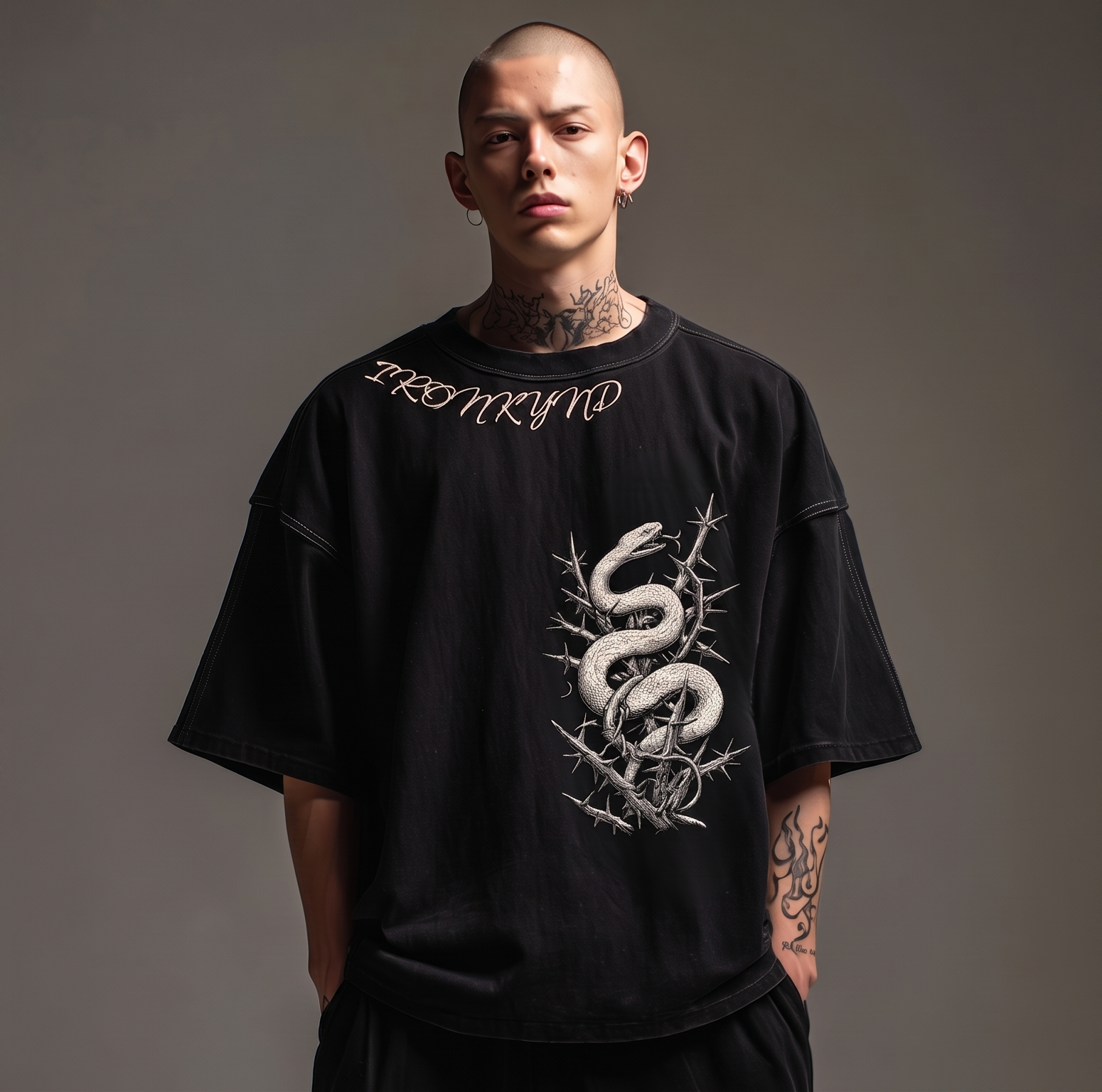 ASCEND —  Box Cut Oversized Tee 240GSM