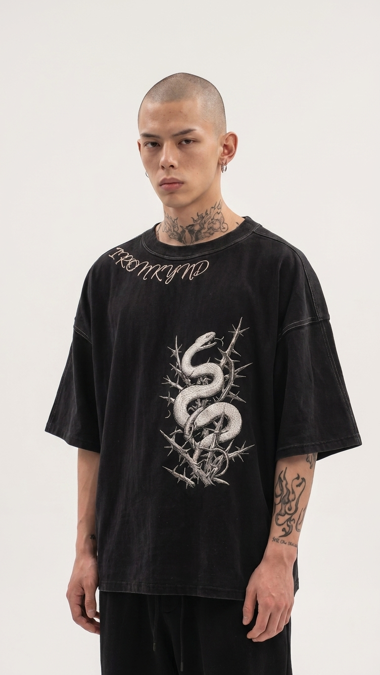 ASCEND —  Box Cut Oversized Tee 240GSM
